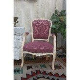 Lot de 2 Fauteuils Cabriolet de Style Louis XV