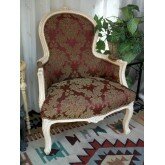 Lot de 2 Fauteuils Cabriolet de Style Louis XV