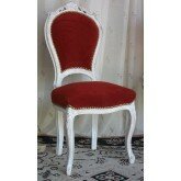 Lot de 2 Fauteuils Cabriolet de Style Louis XV