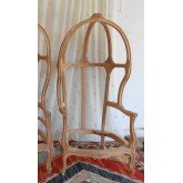 Lot de 2 Fauteuils Cabriolet de Style Louis XV