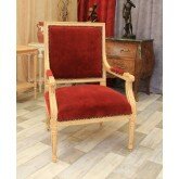Lot 2 Fauteuils Jacob Style Louis XVI