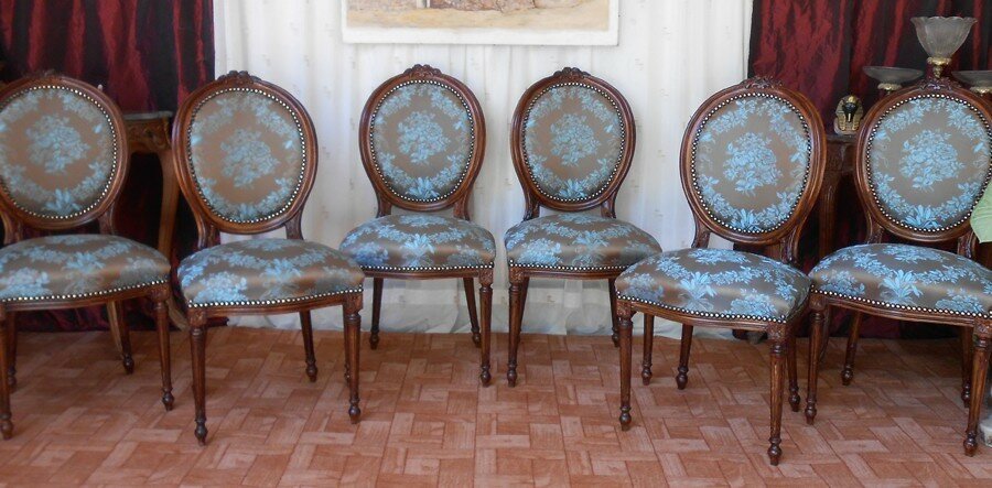 Chaises par lot de 6